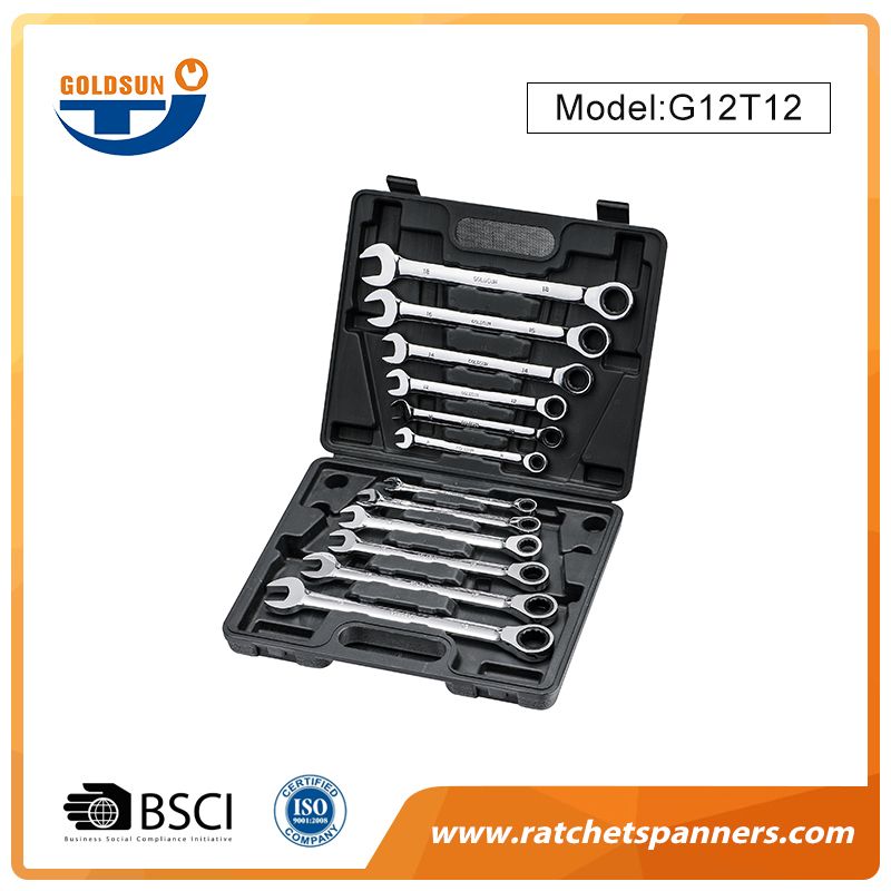 Bộ cờ lê Ratchet có hộp tổ chức